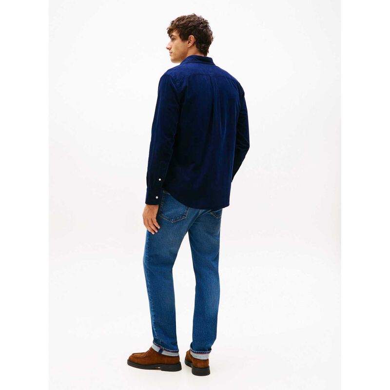 Tommy Hilfiger Regular Fit Flag Embroidery Corduroy Shirt image number 1